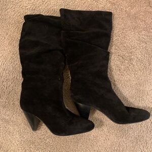 Vince Camuto Black Suede Women's Boots